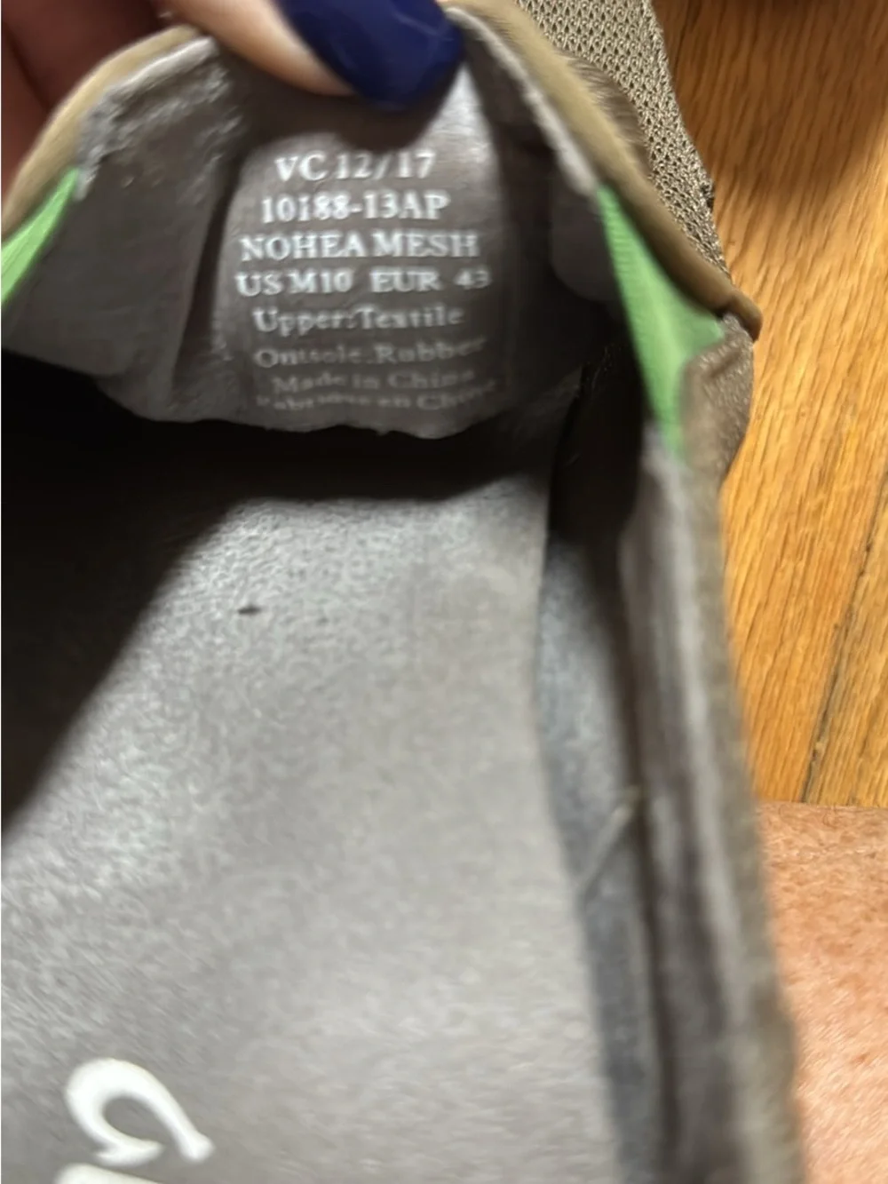 OluKai Men's Olive Mesh Slip-On Loafers
